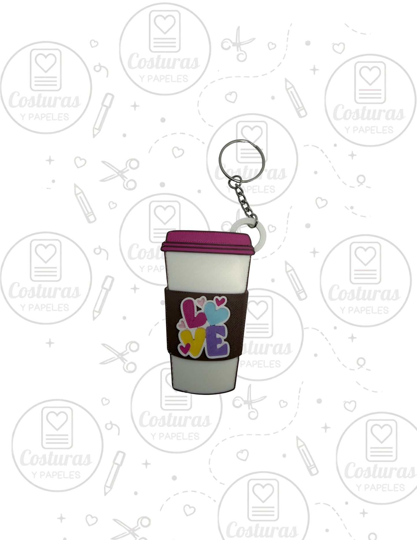 Llavero Love & Coffee | Para Amantes del Café