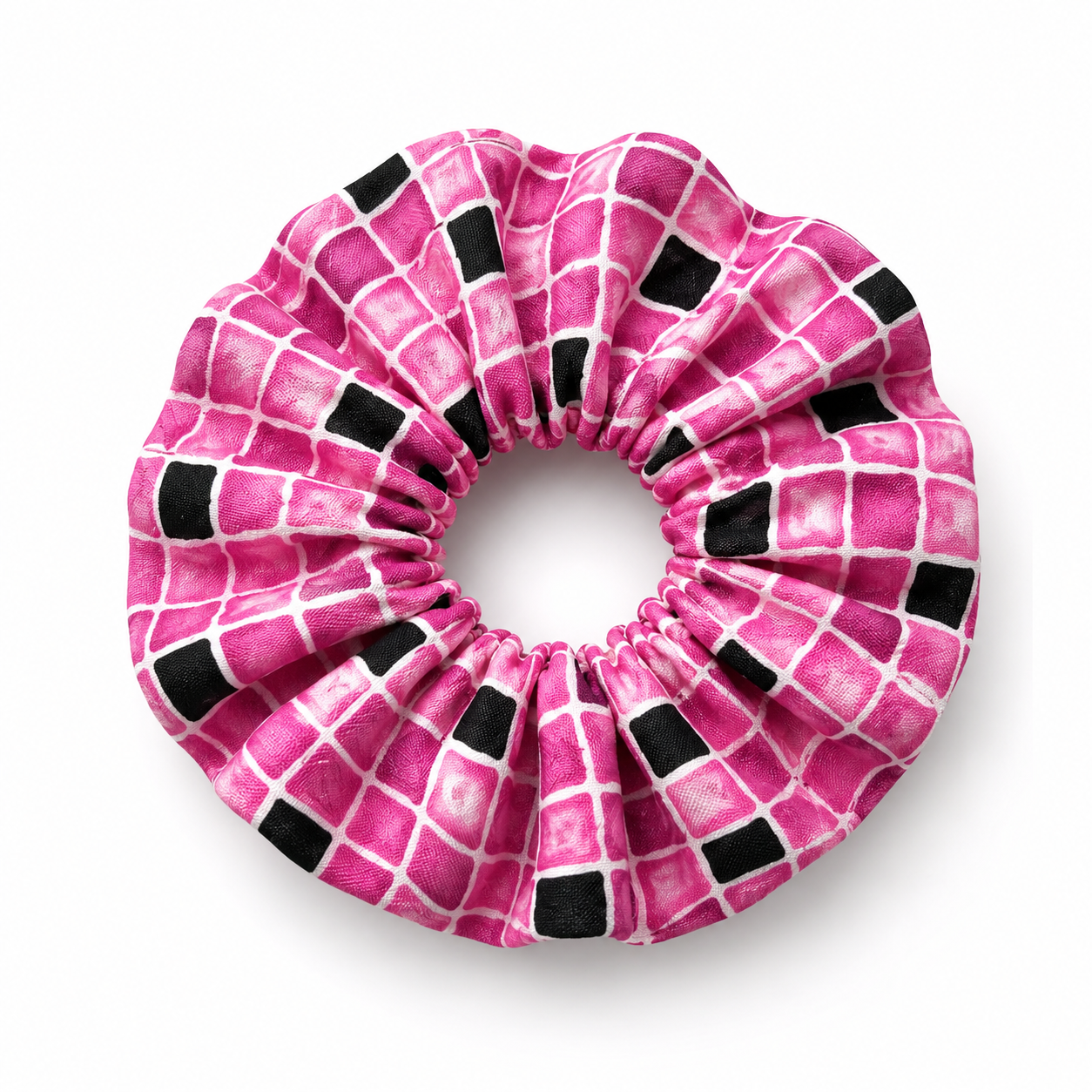 Scrunchie Pink Mosaic