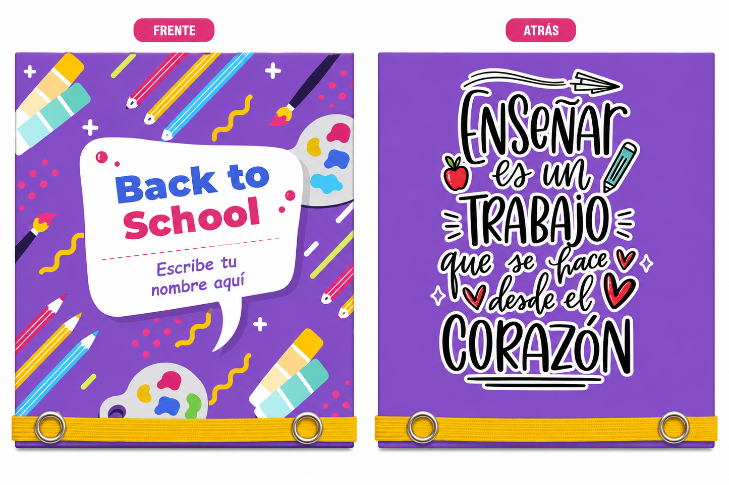 Porta Post-it Personalizado Reutilizable
