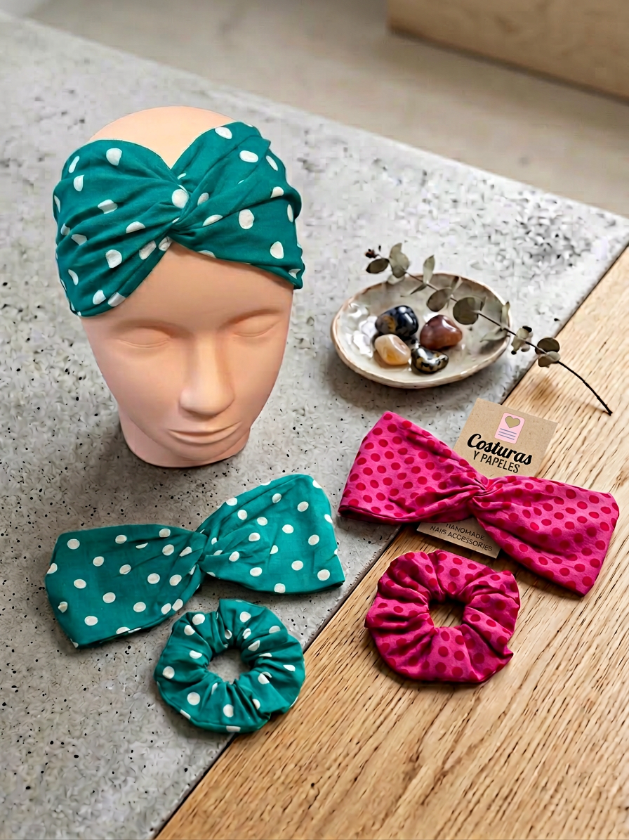 Bandana de Tela Hecha a Mano