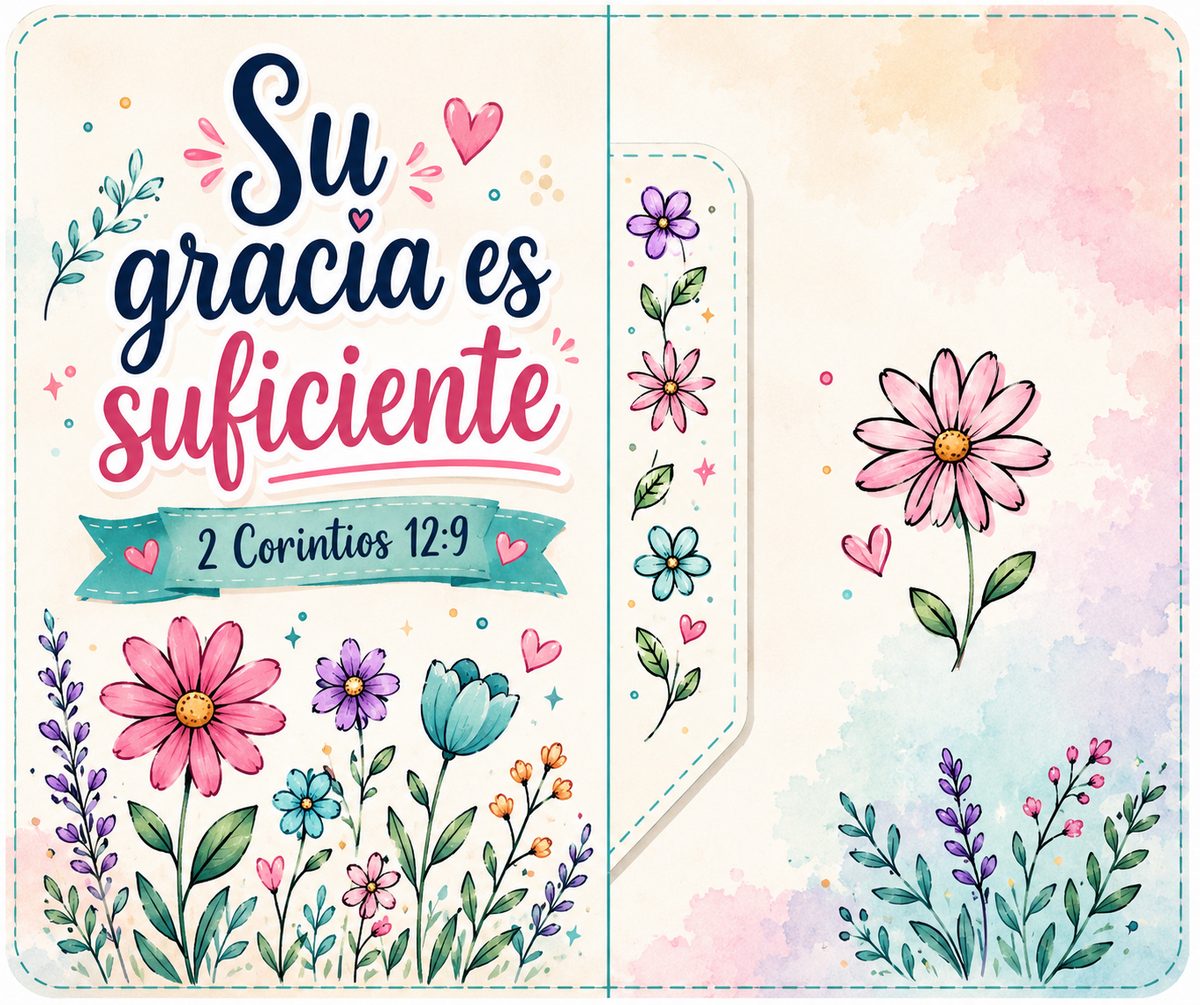 Bookmark Magnético con Viñeta – Colección de Fe